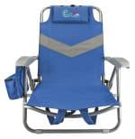 Koozie® Clearwater Beach Backpack Chair - 1