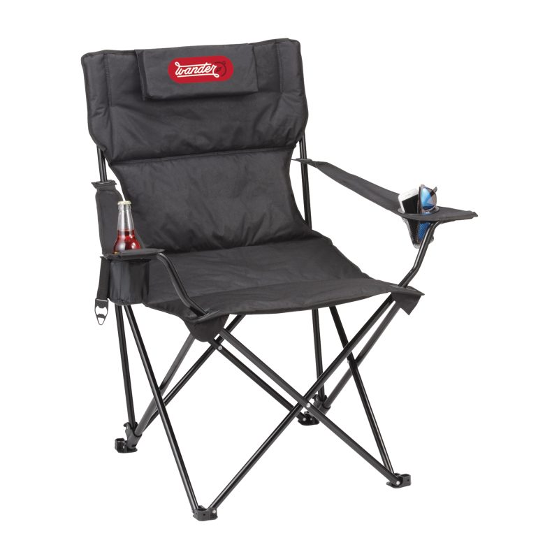 Premium-Padded-Foldable-Outdoor-Reclining-Camping-Chair-400lb-Capacity-1070-87-3 Premium Padded Foldable Outdoor Reclining Camping Chair (400lb Capacity) - 3