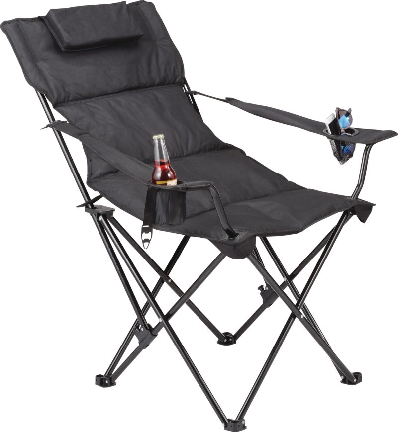 Premium-Padded-Foldable-Outdoor-Reclining-Camping-Chair-400lb-Capacity-1070-87-5 Premium Padded Foldable Outdoor Reclining Camping Chair (400lb Capacity) - 5