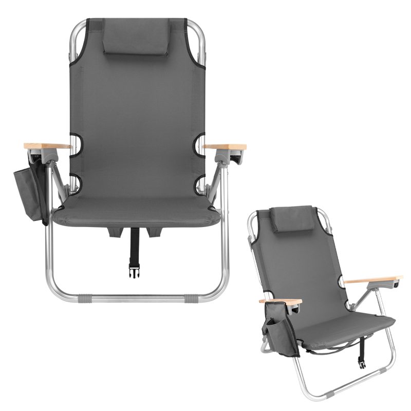 Portable-Beach-Chair-7076-1 Portable Beach Chair - 1