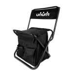 Folding Chair w/24 Can Cooler Bag & Pockets - 8