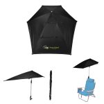 50" Arc Spf 50 Chair Umbrella With 100% Rpet Canopy - 2