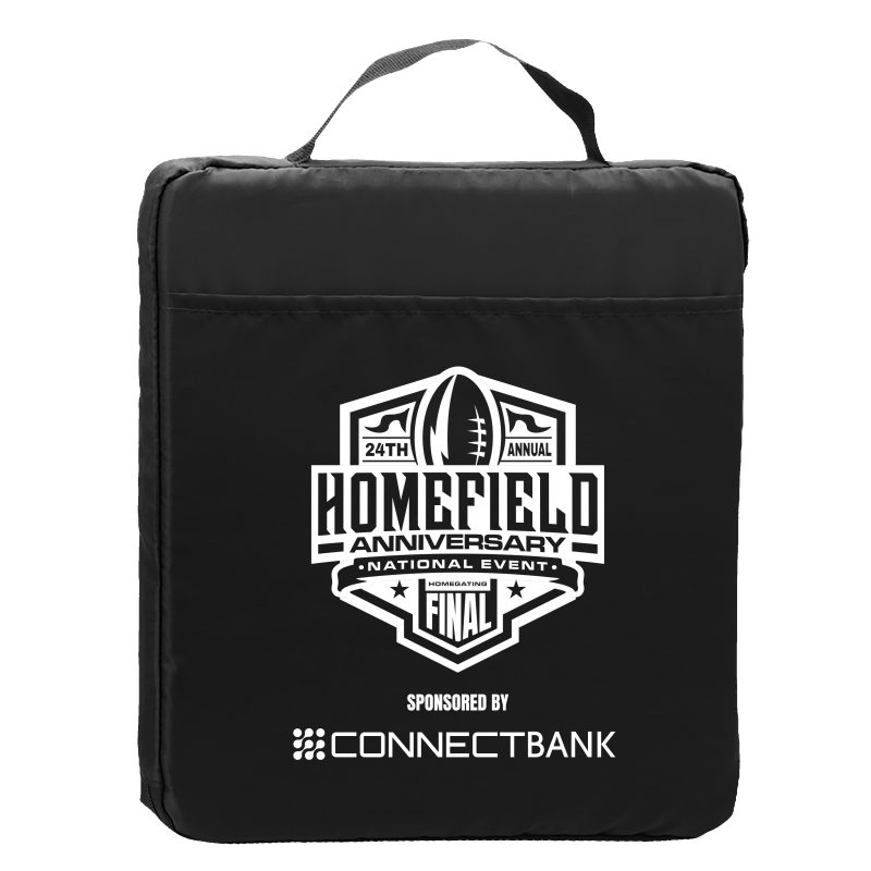 Garyline® 13.5" Fabric Stadium Cushion with Pocket