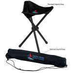 Rpet Folding Tripod Stool With Carrying Bag - 1