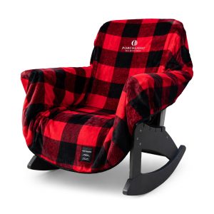 City Bonfires The Chair Blanket - Buffalo Plaid