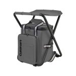 Cuisinart Outdoors Folding Chair Backpack Cooler - Medium Grey - 1