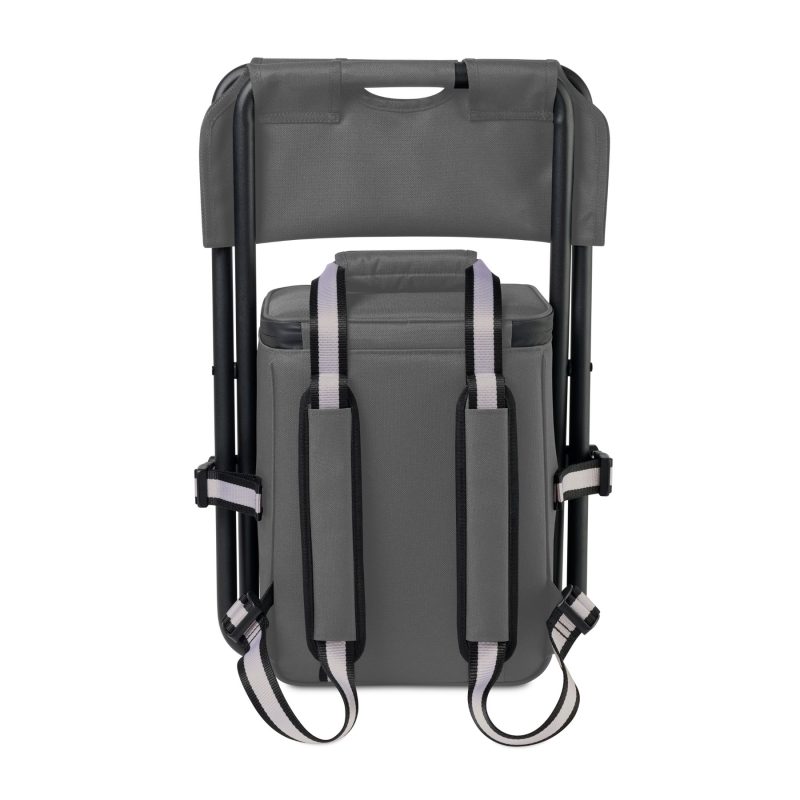 Cuisinart Outdoors Folding Chair Backpack Cooler - Medium Grey - 2