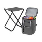 Cuisinart Outdoors Folding Chair Backpack Cooler - Medium Grey - 3