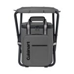 Cuisinart Outdoors Folding Chair Backpack Cooler - Medium Grey - 4