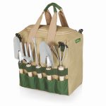 Gardener Folding Seat w/5 Gardening Tools and Removable Tote - 2