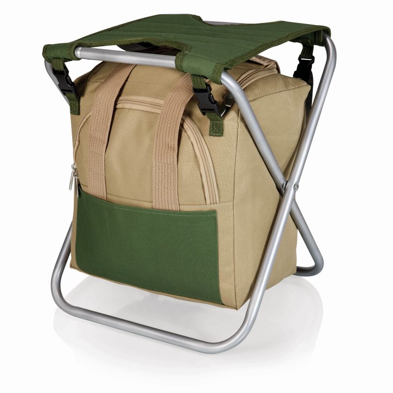Gardener Folding Seat w/5 Gardening Tools and Removable Tote - 4