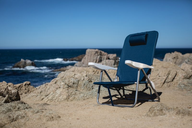 Monaco Beach Chair with 6 Reclining Positions & Backpack Straps - 2