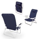 Monaco Beach Chair with 6 Reclining Positions & Backpack Straps - 3