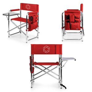 Sports Chair - Folding Chair w/Fold Out Table