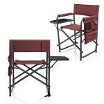 Sports Chair - Folding Chair w/Fold Out Table