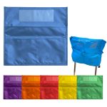 Chairback Organizer Pocket with Name Tag Slot - 1