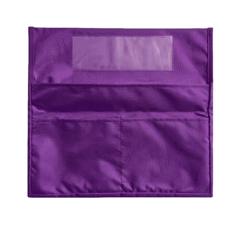 Chairback Organizer Pocket with Name Tag Slot - 7