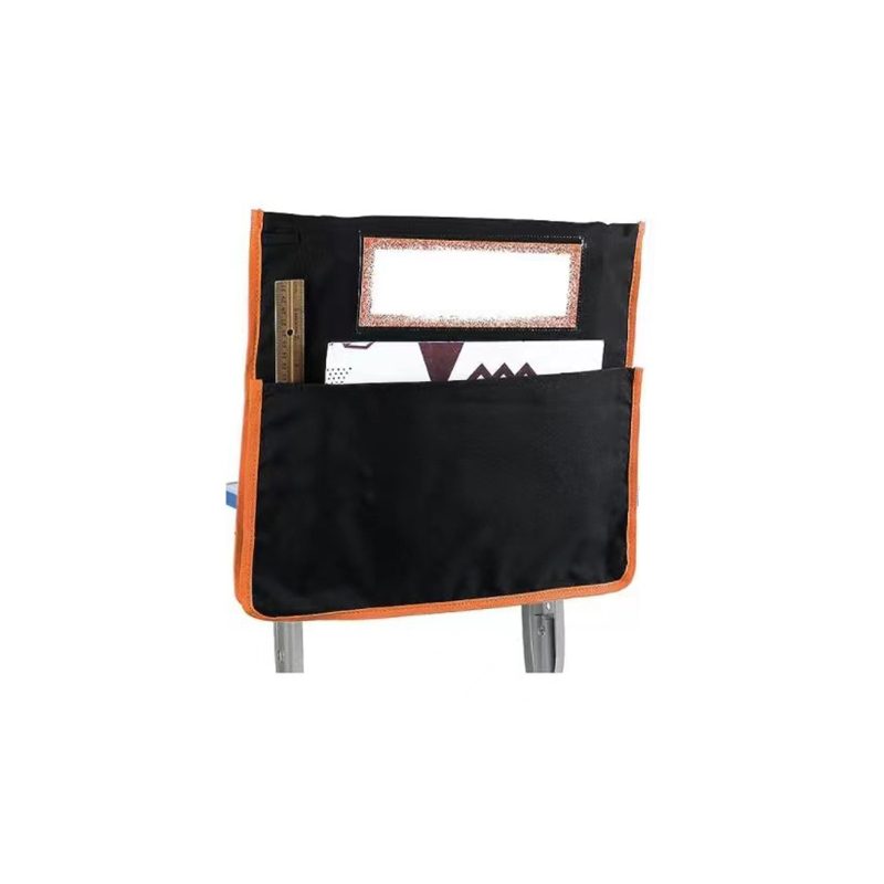 Classroom Chair Back Pocket With Name Tag - 3