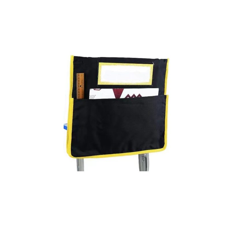 Classroom Chair Back Pocket With Name Tag - 7